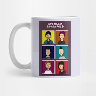 Avenged sevenfold design Mug